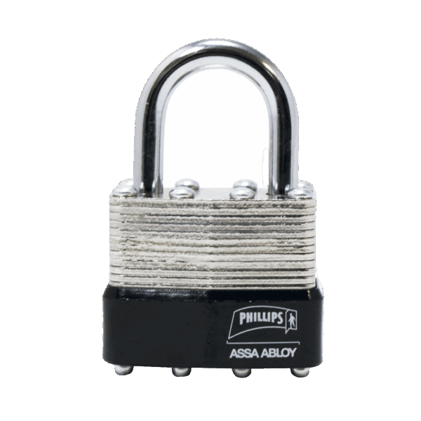 Candado Laminado 40 /  Llave Master con 4 Pernos de Combinación /Posee Doble Cerrojo para brindar Mayor Seguridad.