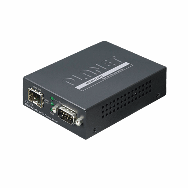 Convertidor de Medios RS-232/422/485 a SFP 100 Base-FX