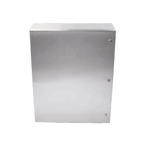 Gabinete de Acero Inoxidable IP66 Uso en Intemperie (800 x 1000 x 300 mm) con Placa Interna Galvanizada.