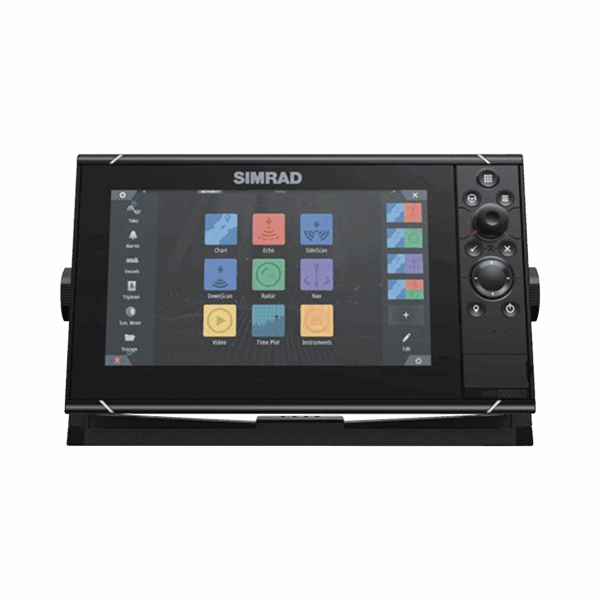 Pantalla de navegación NSS9 Evo3S, integra una ecosonda de 1 kW de potencia, receptor GPS de máxima sensibilidad, y conectividad inalámbrica.