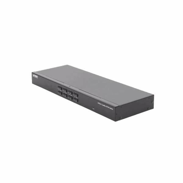 Switch Para Monitor KVM de 8 Puertos VGA, Permite el Acceso y Controla Hasta 8 Computadoras Desde Una Sola Consola (Teclado, Ratón y Monitor).