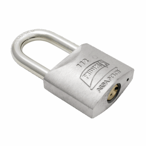 Candado Metálico de Gancho Corto / Llave PH-32 para 4 pernos de combinación / Cuenta con barreno para salida de agua.