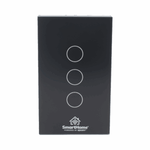 (Wifi) Apagador switch inalámbrico WIFI, control de 3 regresos de carga, 110V