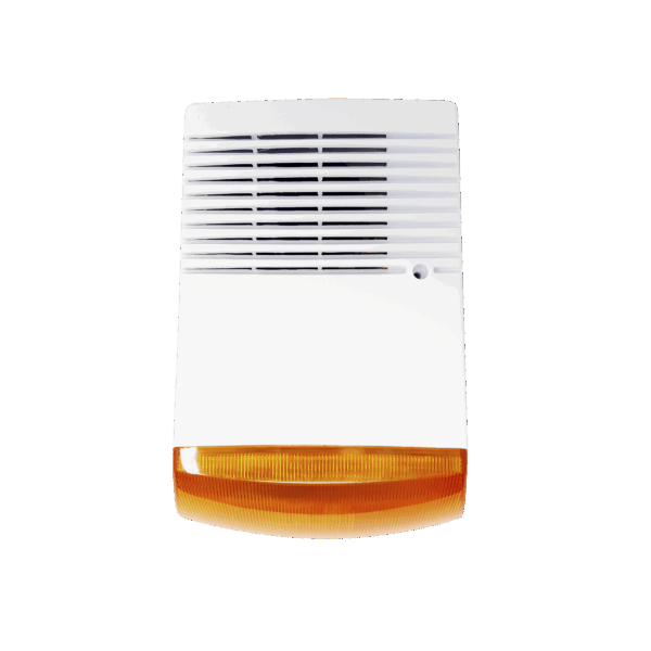 Sirena estrobo / Exterior/ 120dB / Luz intermitente / IP65