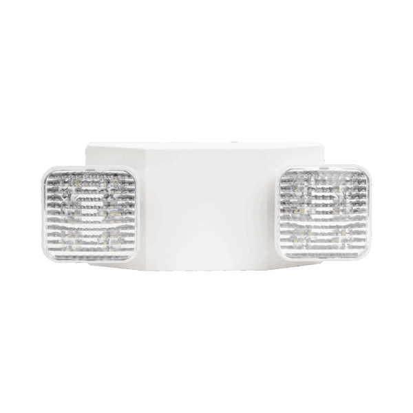 Luz LED de Emergencia Dual LED /150 lúmenes/Luz fría/Batería de Respaldo Incluida/Botón de test.