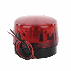 Luz Estroboscópica LED (35) / Patrones de Parpadeo Ajustables / 8 Patrones / Batería de Respaldo / 12-24 Vcc/Vca / Resistente al Clima IP66/IP55
