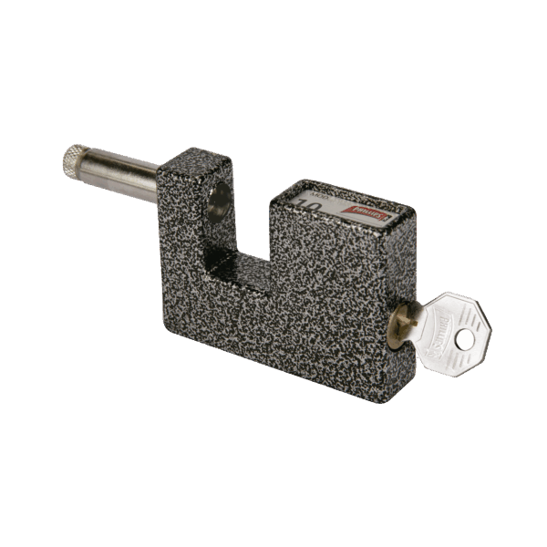 Candado para Cortina Metálicas #10 / Llave PH-52 para 5 pernos de combinación / Cuerpo de aleación metálica.
