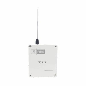 Transmisor inalámbrico / Entrada de 2 contactos secos NA / Distancia máxima de transmisión 2500 metros (Linea de vista)