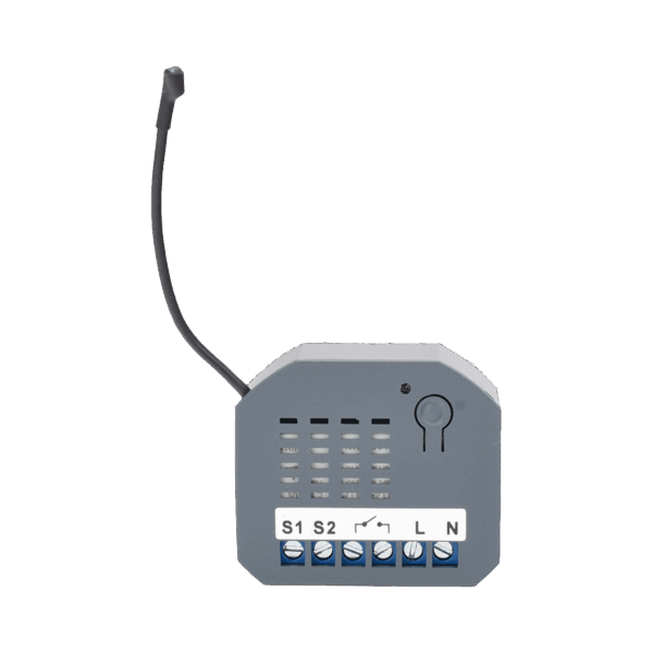 (ZWAVE) Micro modulo On/Off , para 1 circuito, doble control
