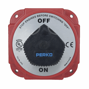 Switch Selector de Batería y Alternador On / Off de Servicio...