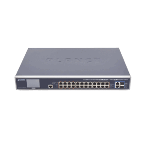 Switch Administrable L3, 24 puertos Gigabit PoE 802.3bt, 2 p...