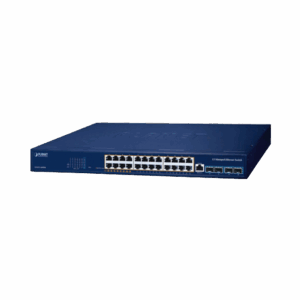Switch PoE Administrable Capa 3, 24 Puertos Gigabit, Hasta 4...