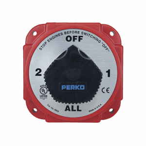Switch Selector de Batería y Alternador de Servicio Pesado, ...