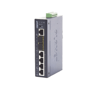 Switch Industrial Administrable Capa 2 con 4 Puertos 10/100/...