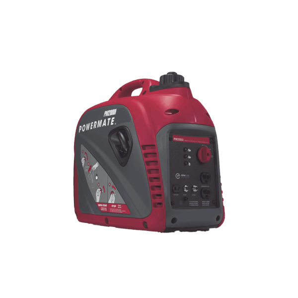 Generador Inversor Portátil a Gasolina, 1.7 kW, 120vca , Arranque Manual