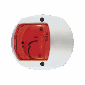 Luz Lateral de Navegación en Color Rojo con Carcasa Blanca p...