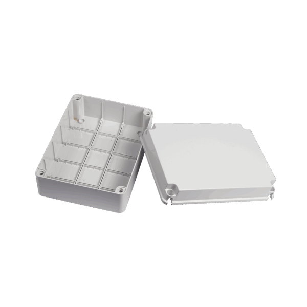 Gabinete de Plástico IP55 (190 X 240 X 95 mm). Protección EMI. Para Instalaciones Comerciales, Residenciales e Industriales. Incluye Tornillería para su Tapa.