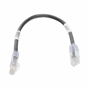 Cable de Parcheo TX6, UTP Cat6, 24 AWG, CM, Color Negro, 1ft