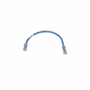 Cable de Parcheo TX6, UTP Cat6, 24 AWG, CM, Color Azul, 1 ft