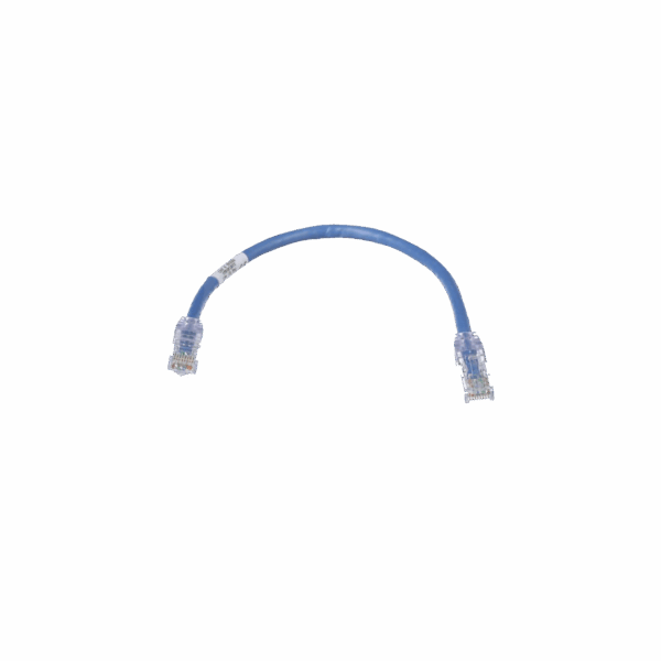 Cable de Parcheo TX6, UTP Cat6, 24 AWG, CM, Color Azul, 1 ft