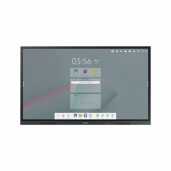 Pantalla tactil interactiva 65" Android 13 / Touch tipo IR / UHD / 350 nits / HDMI / USB / USB-C / WIFI / RJ45
