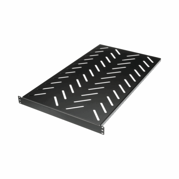Charola para Soportar Equipos en Rack de 19" de 4 Postes, Profundidad Máxima de 30 in, Capacidad de Carga de 125 kg, 1 UR