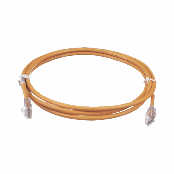 Cable de Parcheo TX6, UTP Cat6, 24 AWG, CM, Color Naranja, 7ft