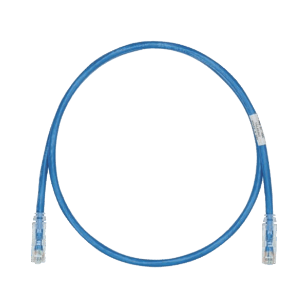 Cable de Parcheo TX6, UTP Cat6, 24 AWG, CM, Color Azul, 10 Metros