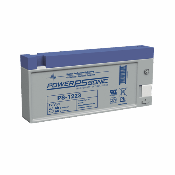 Batería 12V, 2.1AH, Para Respaldo, Tecnologías AGM/VRLA, 5 Años Vida Útil, Terminales PC, Reconocida UL