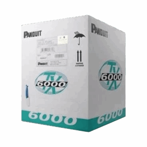 Bobina de Cable UTP 305 m. de Cobre, TX6000™ PanNet, Reelex, Blanco, Categoría 6 Mejorado (23 AWG), PVC (CM), de 4 pares