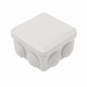Caja Derivación-Conexión de Plástico (89 X 89 X 50 mm) con 7...