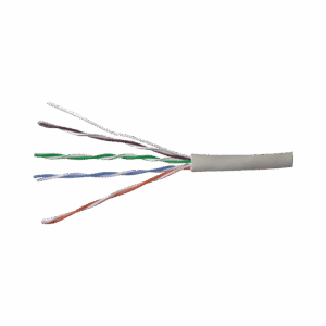 Bobina de Cable UTP 305 m. de Cobre, PanNet, Gris, Categoría 5e (24 AWG), PVC (CM), de 4 pares