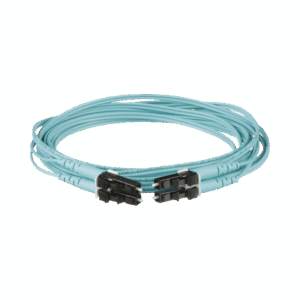 Jumper de Fibra Optica Multimodo 50/125 OM3, LC-LC Duplex, O...