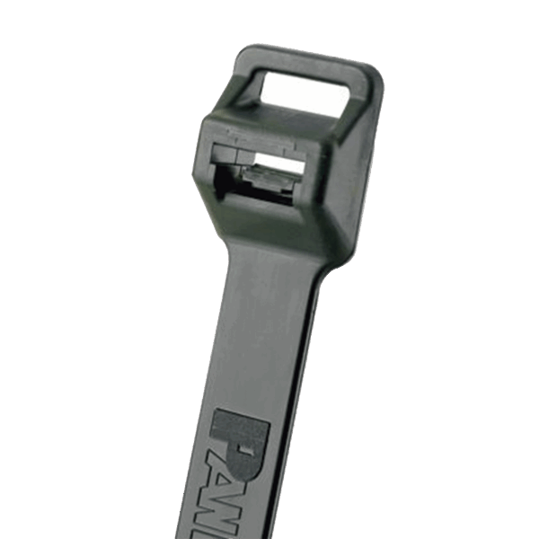 Cincho de Nylon 6.6, Extra Resistente, 1019mm largo x 12.7mm ancho, Color Negro Exterior, Resistente a Rayos UV, Paquete de 25 Piezas