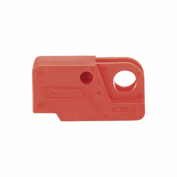 Dispositivo de Bloqueo LOTO para Interruptores Eléctricos de Palanca, de 15.2 x 22.3 mm, Color Rojo