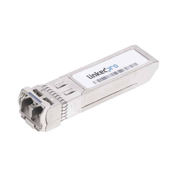Transceptor Óptico SFP+ (Mini-Gbic) / Monomodo 1550 nm / 10 Gbps / 10GBASE-ER / Conectores LC/UPC Dúplex / DDM / Hasta 40 km