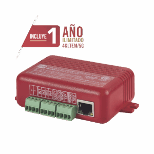 COMUNICADOR DUAL Universal para PANELES DE INCENDIO 4GLTEM – 1 Año de Servicio – Eventos a CMS