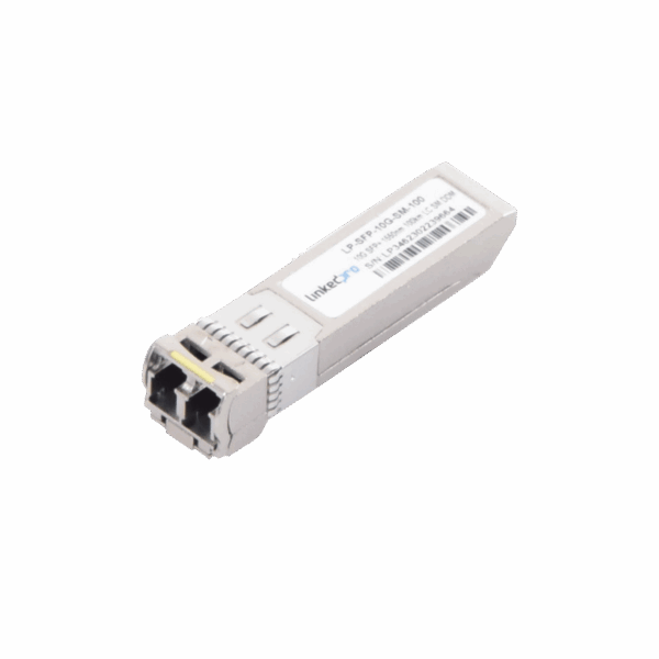 Transceptor Óptico SFP+ (Mini-Gbic) / Monomodo 1550 nm / 10 Gbps / 10GBASE-ZR / Conectores LC/UPC Dúplex / DDM / Hasta 100 km
