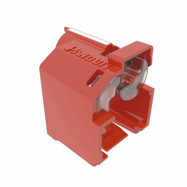 Kit de 10 Dispositivos Recubiertos para Impedir Desconexión de Plug RJ45, Color Rojo, Incluye Herramienta para Instalar/Retirar