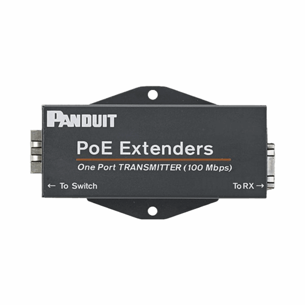 Transmisor PoE/PoE+ Para Uso con Receptor POEXRX1, Hasta 610 Metros (2000 ft) con Cable Cat5e o Cat6, 10/100Mbps