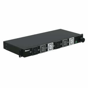 PDU Básico para Distribución de Energía, Plug de Entrada Trifásico CS8365C, Con 6 Contactos C19, Instalación Horizontal de 19in, 1UR, 50 Amp, 208 Vca