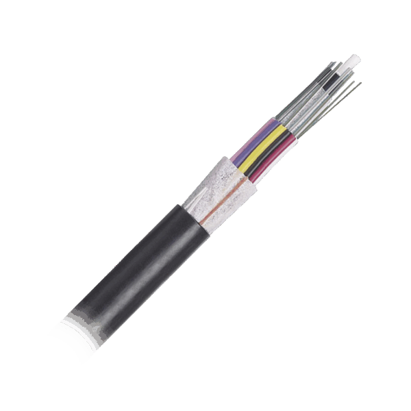 Cable de Fibra Óptica 24 hilos, OSP (Planta Externa), No Armada (Dieléctrica), MDPE (Polietileno de Media densidad), Multimodo OM4 50/125 Optimizada, Precio Por Metro