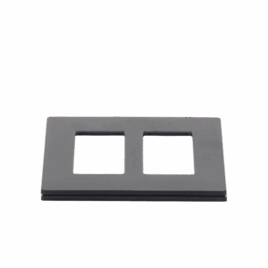 TAPA P/SWITCH /DIMMER 2 ESPACIOS