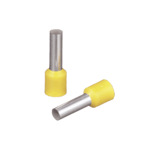 Ferrúl de cobre DIN Amarillo para Cable 10 AWG con largo 12 ...