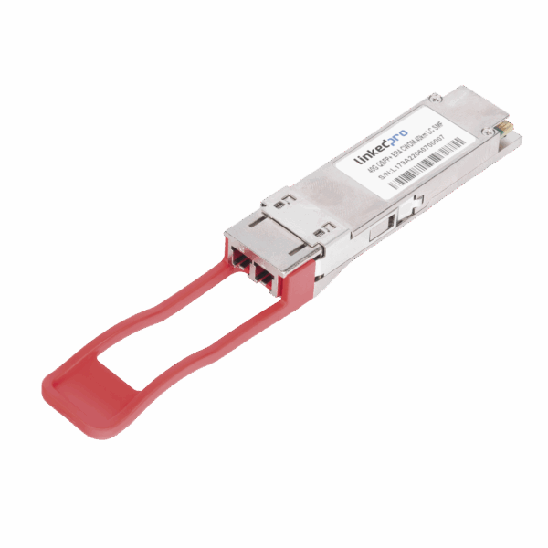Transceptor Óptico QSFP+ (Mini-Gbic) / Monomodo 1310 nm / 40 Gbps / 40GBASE-ER4 /Conectores LC/UPC Dúplex / DDM / Hasta 40 km