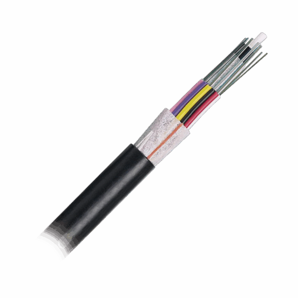 Cable de Fibra Óptica 12 hilos, OSP (Planta Externa), No Armada (Dieléctrica), MDPE (Polietileno de Media densidad), Multimodo OM3 50/125 Optimizada, Precio Por Metro