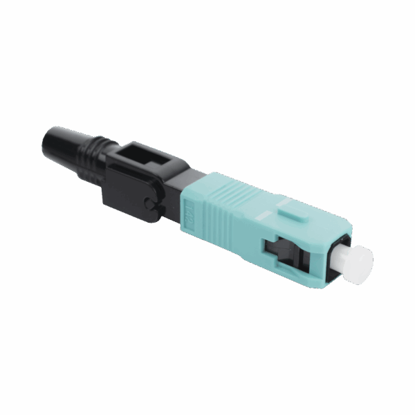 Conector Mecánico de Instalación en Campo, Multimodo SC/UPC, Pre-pulido, Re-terminable, Compatible con fibra OM1, OM2, OM3, OM4
