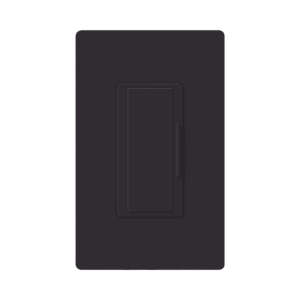 Atenuador (dimmer) Auxiliar de pared, compañero de atenuadores multilocación color negro