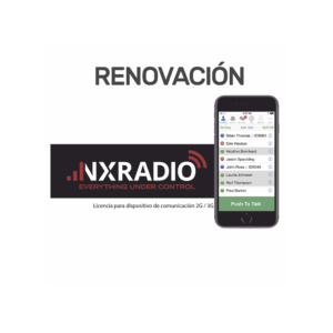 Renovacion de Servicio Anual NXRadio para Dispositivos  Andr...