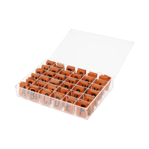 Kit Etiquetas Reflectivas para Identificación de Cajas de Em...
